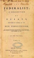 Substance B Cover of The Federalist Papers