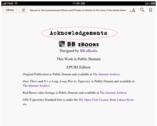 iBooks Embedded Font